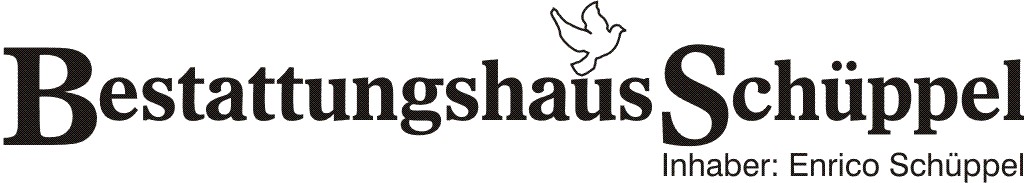 Logo Bestattungshaus Schüppel