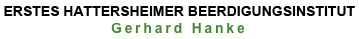Logo Erstes Hattersheimer Beerdigungsinstitut Gerhard Hanke e.K.