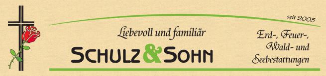 Logo Bestattungshaus Schulz & Sohn