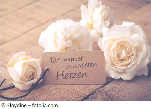 Schriftliches Beileid